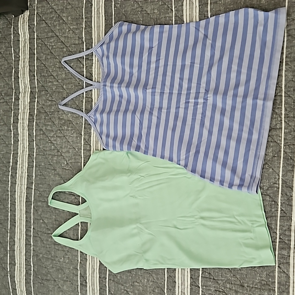 Lululemon tank bundle, size 8